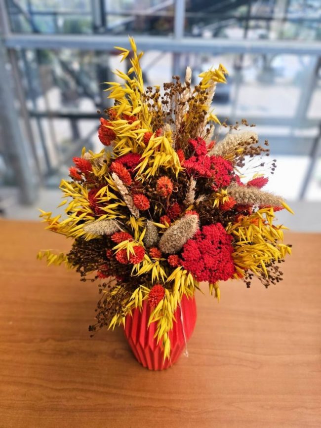 Composition Florale : Bouquet + Vase – Image 3