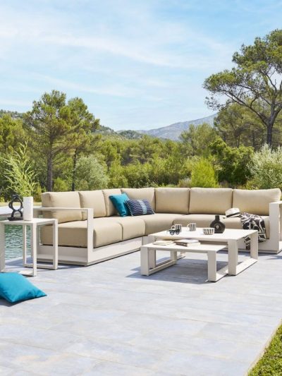 Salon de Jardin d'Angle 'ALLURE'