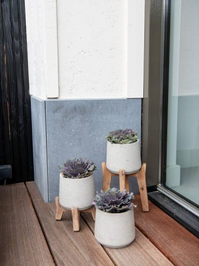 Ridged Patt (High Feet) – Grey