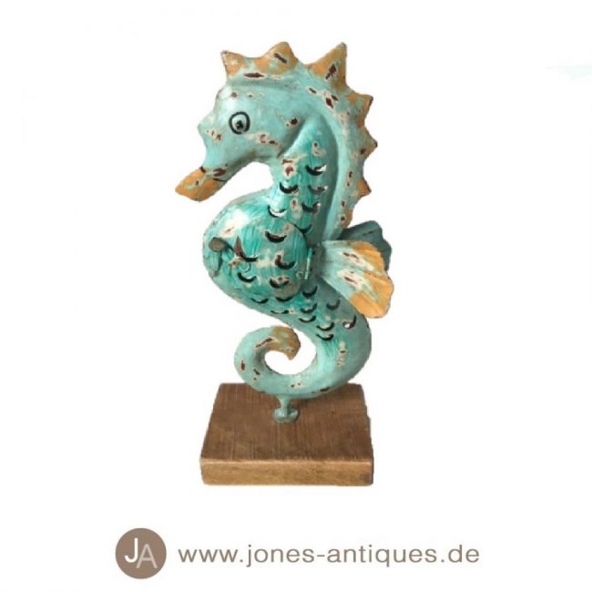 Lanterne en Métal – Hippocampe sur Socle (XS)