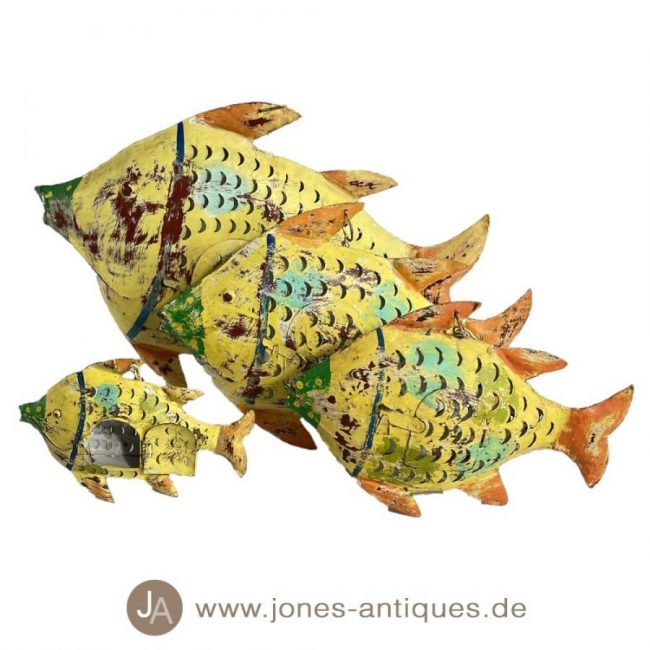 Lanterne en Métal – Poisson (XXL)
