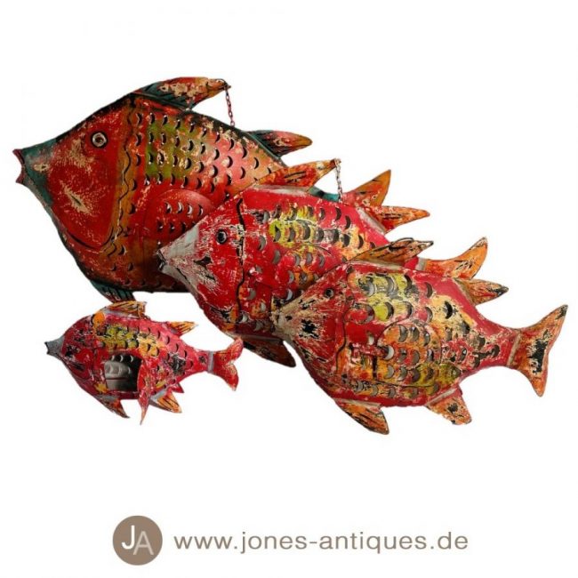 Lanterne en Métal – Poisson (XS) – Image 2